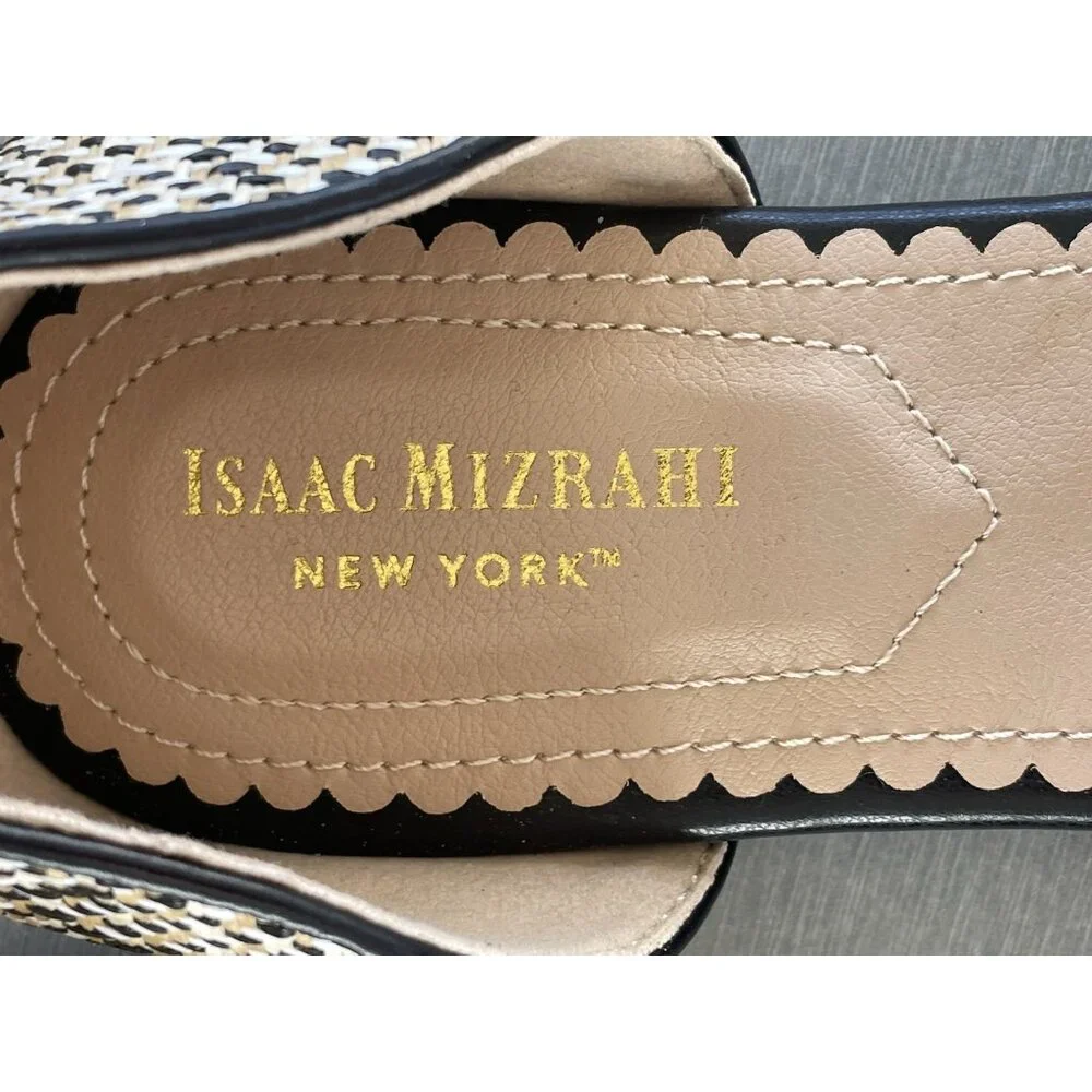 ISSAC MIZRAHI Women's Pointed Flats Size 8 Preppy Career Office Shoes - Picture 11 of 13